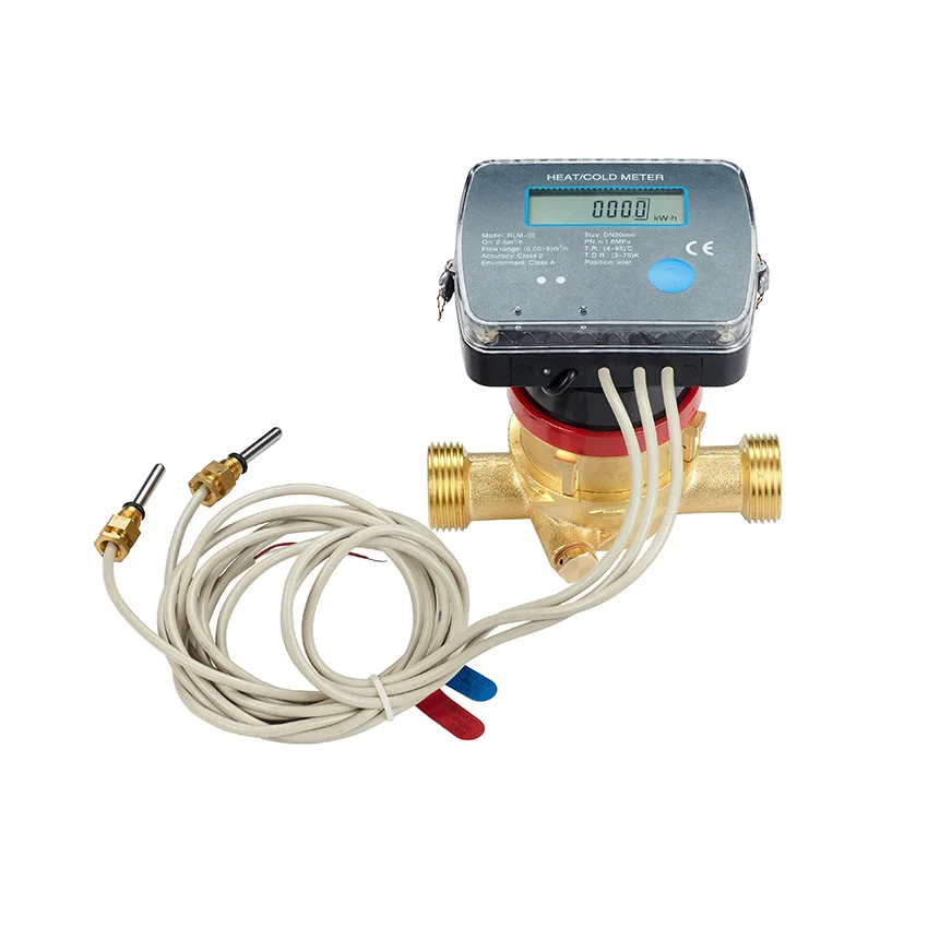 
Single jet mechanical heat meter with M BUS or RS 485 or Pulse 