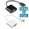 HDMI to VGA Adapter Converter HDMI Cable Support Full HD 1080P HDTV HDMI Male to VGA Female For PC Laptop hdmi2vga