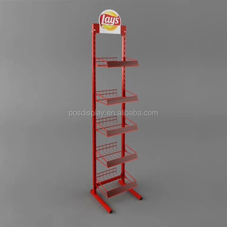 Iron Wire Hanging Candy Display Rack,Candy Promotion Display Stand