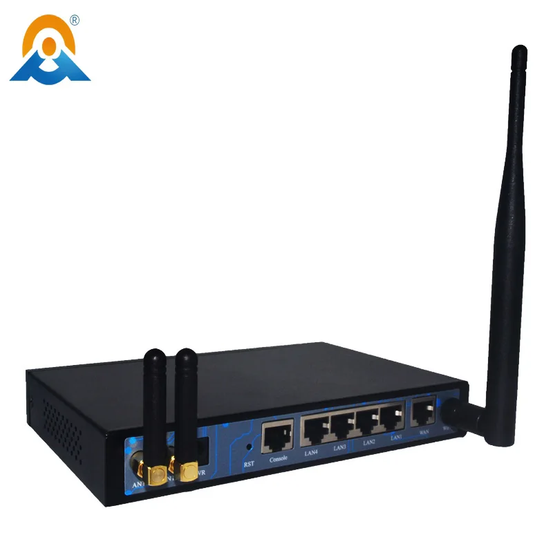 

4G LTE wireless router dual SIM cards with 5 Lan for industry