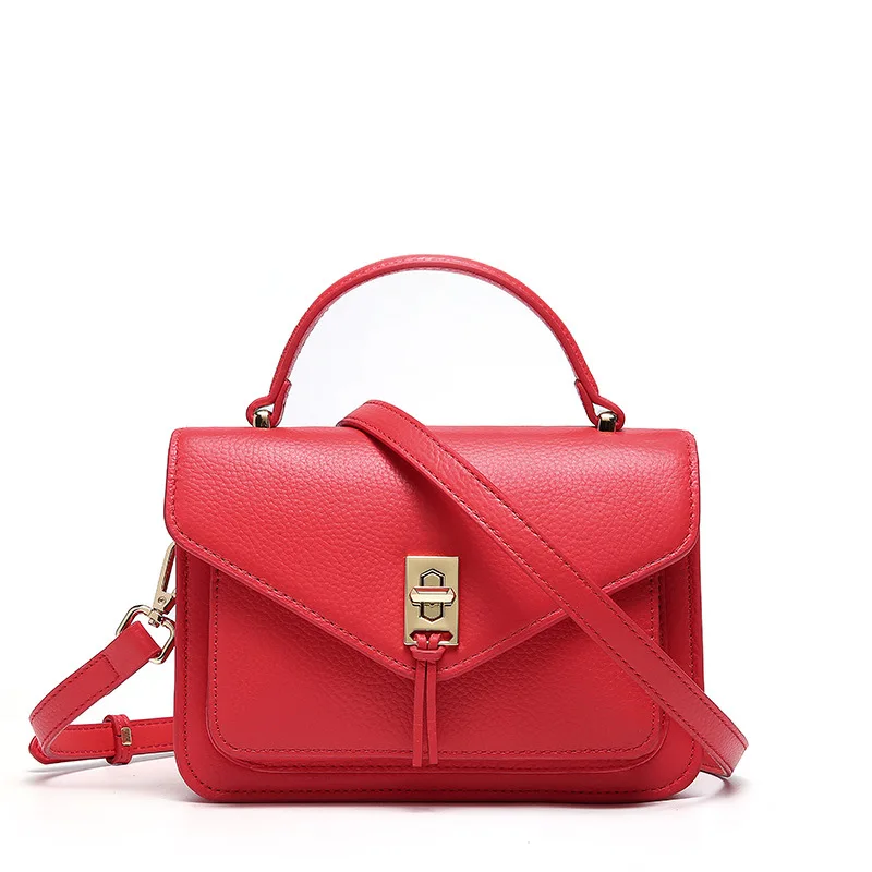 

2019 new arrivals casual brand genuine leather ladies tote hand bags luxury small handbags for women