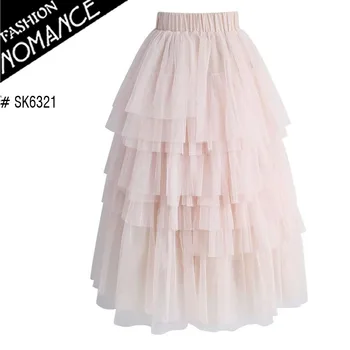 More Layered Puffy Tulle Skirt Buy Tulle Skirt Long Tulle Skirt Puffy Tulle Skirt Product On Alibaba Com