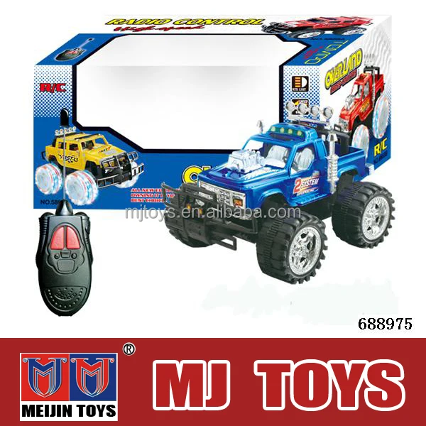 Promotional Toy Truck Rc Bigfoot Truck With 2 Channel Remote Control