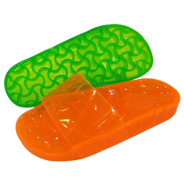 

Women's Summer Flip Flop Open Toe Jelly Slide Sandal Slippers, As the picture