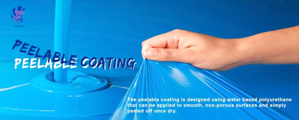 Hot Sale Non-toxic Peelable Coating For Metal (pu-207) - Buy Peelable ...