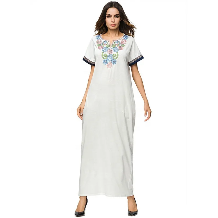 

The Hot Selling Ladies Maxi Kaftan Dress in Cotton/Custom Fabric, Customers' requirements