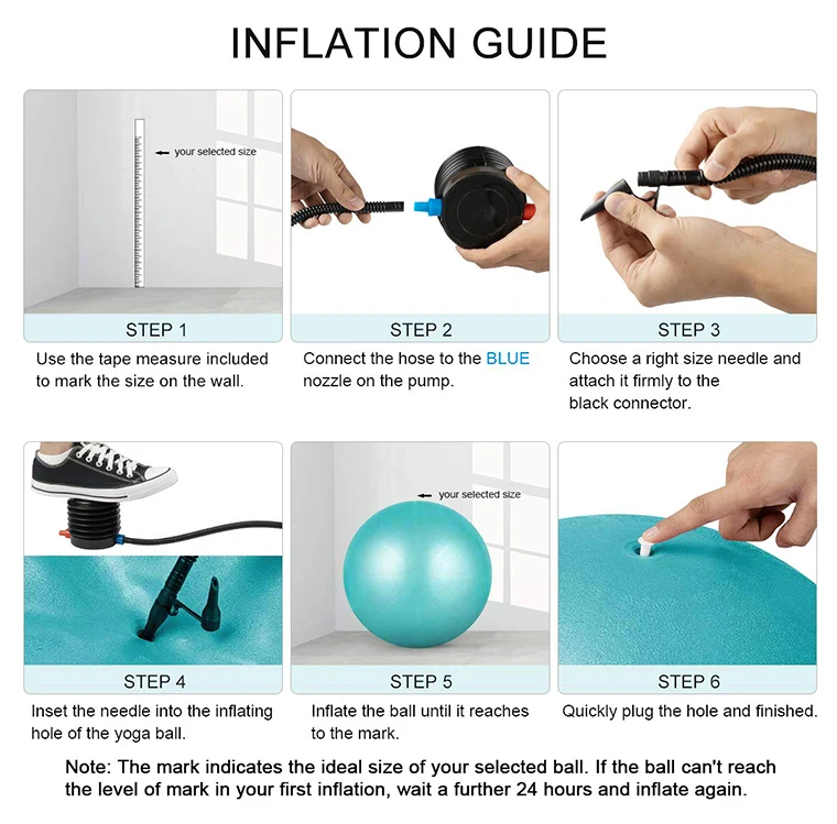 exercise ball inflation needle