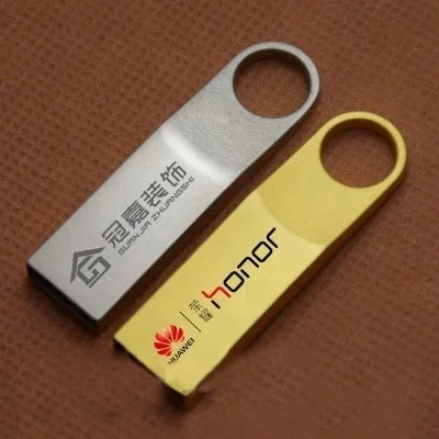 

2018 new arrival corporate gift custom metal usb key 16gb usb flash drive, Golden;gray;silver;white;yellow