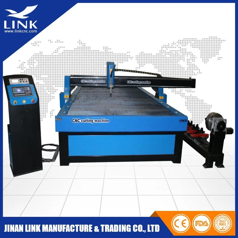 2000*4000mm size cnc plasma cutting machine china / 125A cnc plasma machine /plasma cnc