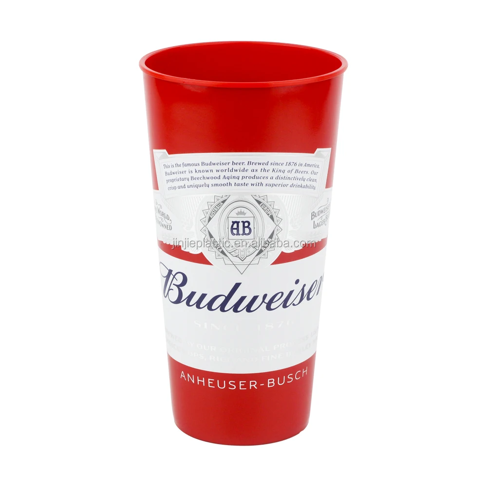 
GJ 110 Customized Eco friendly 32oz plastic stadium cup,reusable custom cup 