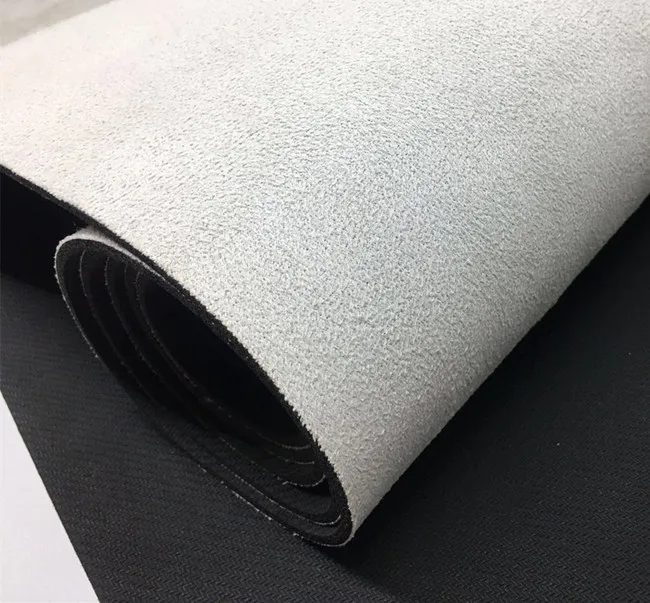 Microfiber suede blank yoga mat, rubber yoga towel non slip