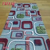 PVC back Geometric Printed Velour Door Mat carpet floor mat