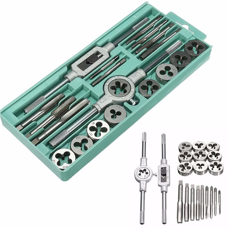 40pcs Metric Sae Mini Standard Tap And Die Set Hardware Tools Buy