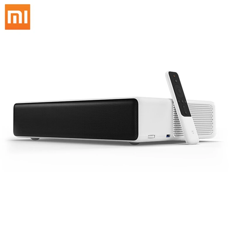 

Original Xiaomi mi CCC 3d android ultra short throw laser projector, White