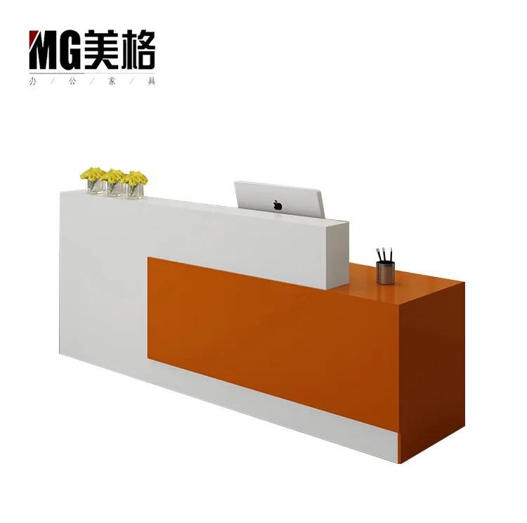 Reception Counter Table Design for Hospital Office Reception Table