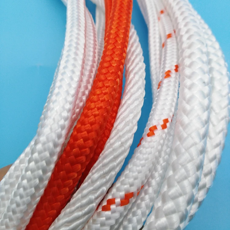 Double Polyester 16mm Pp Pe Nylon Braided Rope - Buy Braided Rope,Nylon ...