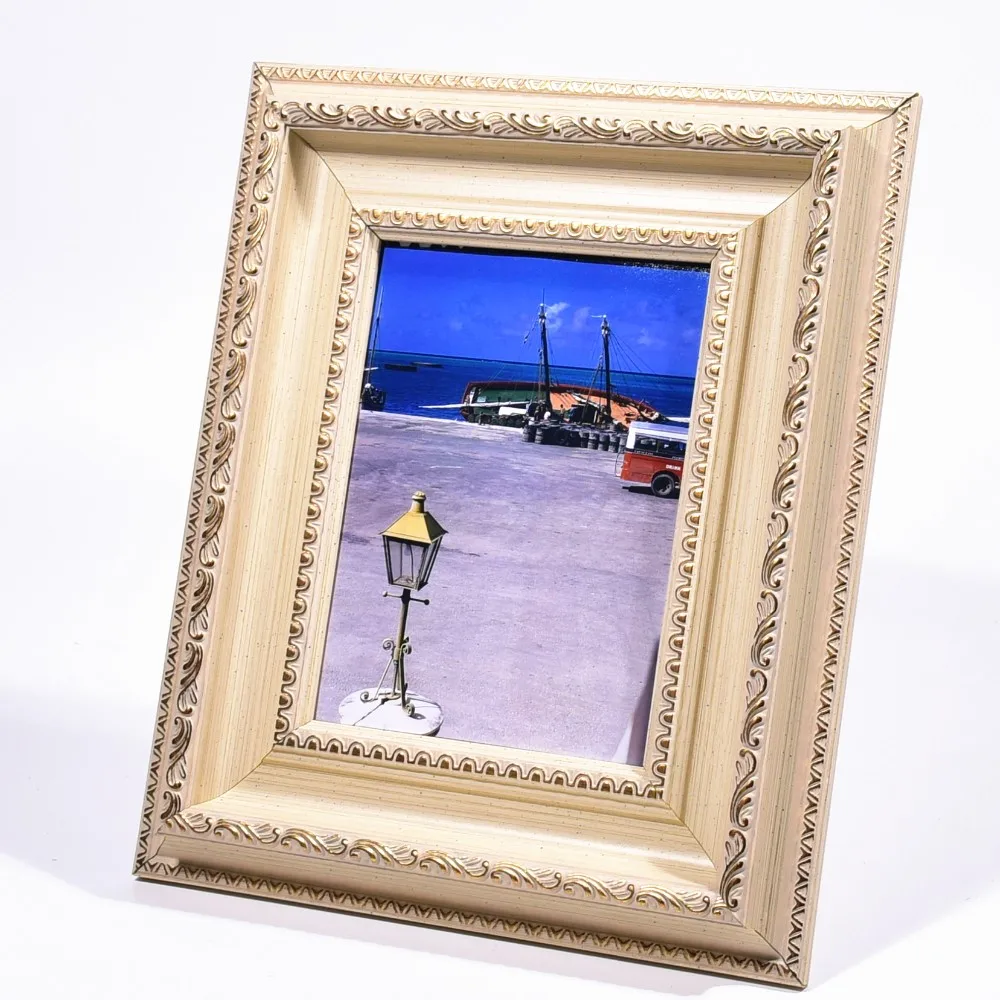Vintage European Retro Style Picture Frame For Home Decoration / Ps