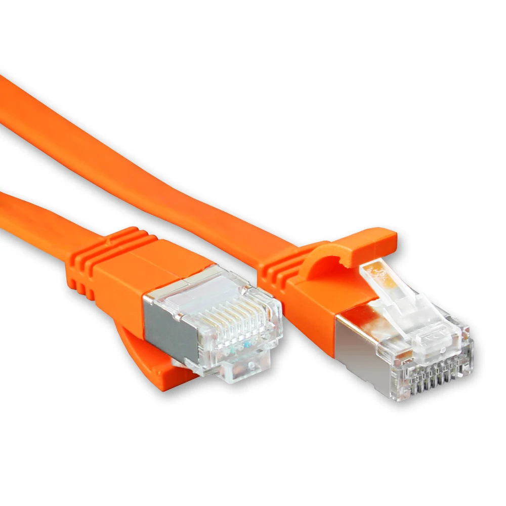 Black Color Rj45 Utp Network Cable Cat6/cat7 Flat Cable Buy