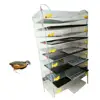 6-tier commercial quail cages