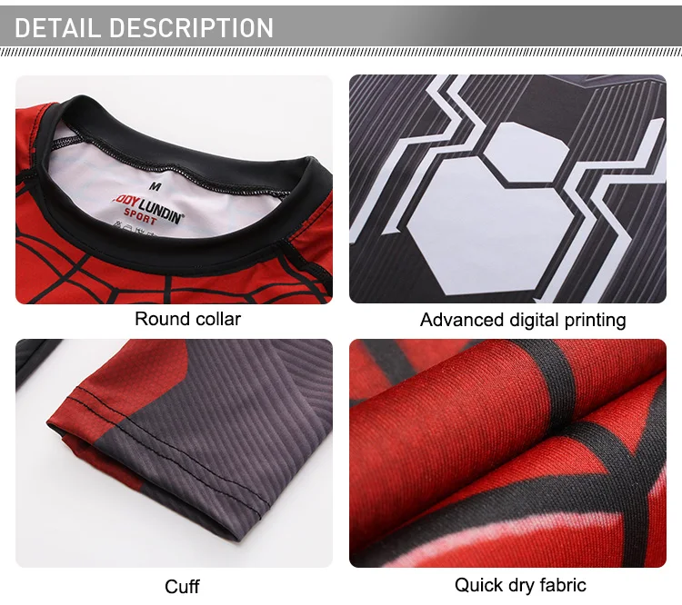 Spiderman costume adult shirts for men long sleeve compression shirt men t shirt long sleeve