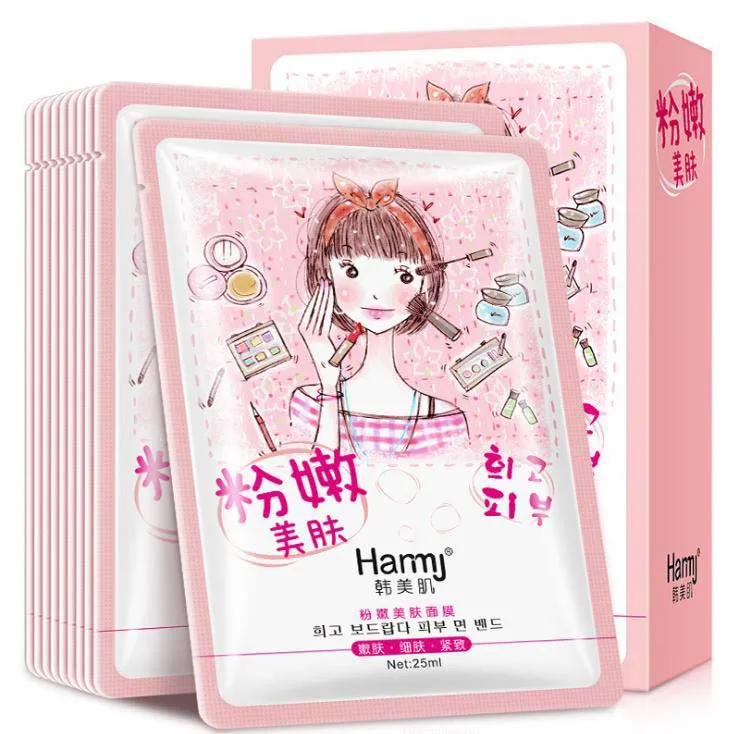 

Hanmei muscle pink skin mask rejuvenation skin firming factory direct cosmetics mask paste, N/a