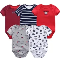 

New Style Baby Clothes 2020 Short Sleeve 100%Cotton Baby Romper Cute Newborn Overalls