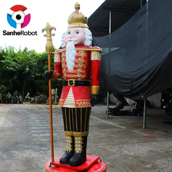 Customized Musical Outdoor Decoration Nutcracker Animatronic Christmas ...