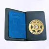 USA sheriff Star Associate Member Intelligence ID Metal Leather Wallet Badges