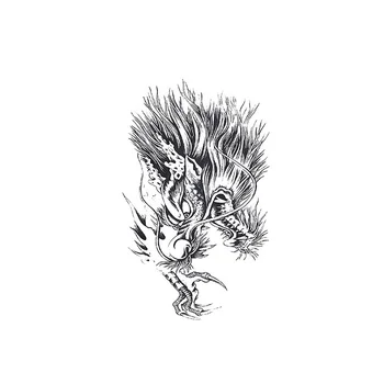 Wx 78 Naga Hitam Sementara Transfer Tato Stiker Buy Transfer Tato Stiker Tato Sementara Stiker Dragon Tattoo Stiker Product On Alibaba Com