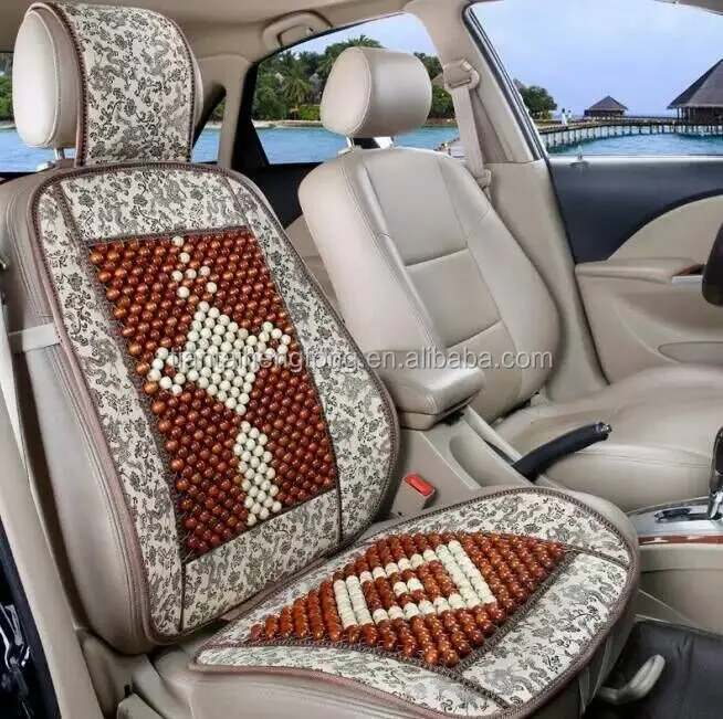 Black Color Wooden Seat Mat,Seat Cover,Car Seat Mat,Auto Seat Cushion