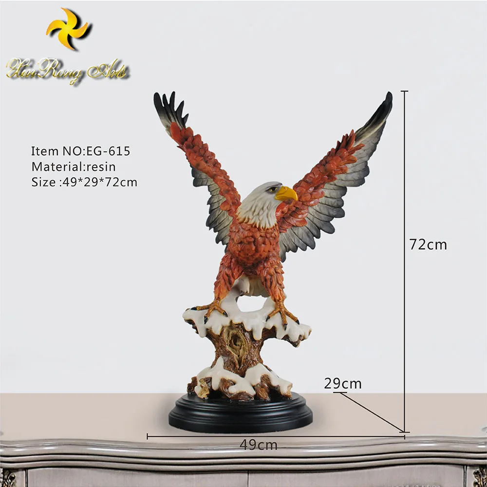 resin eagle statue