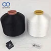 50D/800TPM Optical White Warp dyed polyester yarn for making woven label