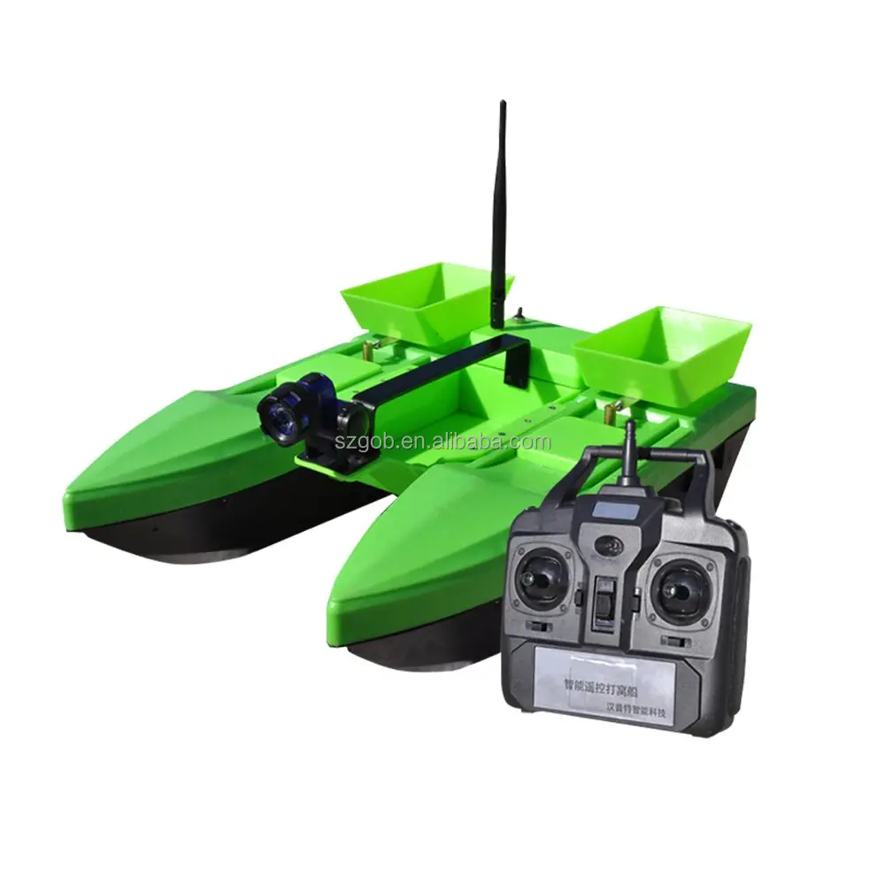 
Factory Fish Finder 20800mah 3kg Bait Loading 3pcs Hoppers with Double Motors 500M Remote Control Fishing Bait Boat 
