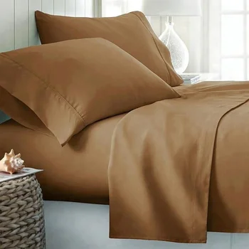 copper colored bed sheets