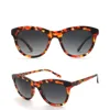 Modern Ladies Fashion Orange Glasses Frames Italy Design Brand Women Vintage Tortoiseshell Acetate Sunglasses