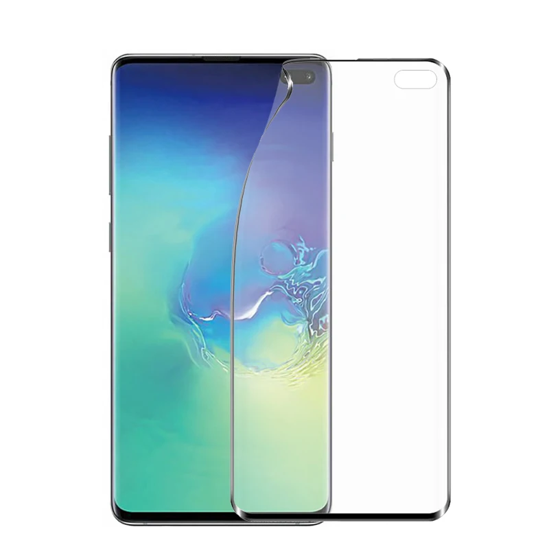 

2019 New!!! Fingerprint Unlocking Supported Perfect Match Soft PET Screen Protector For Samsung Galaxy S10 plus