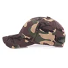 100% cotton pre-curved brim outdoor camo baseball cap