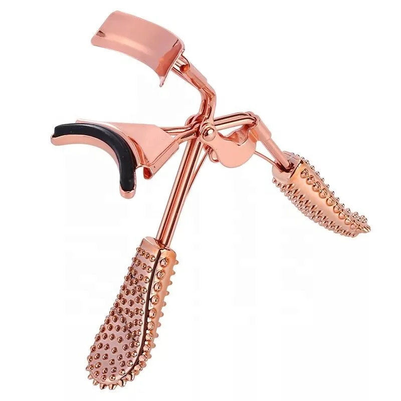 

2019 Wholesale Rose Gold Bling Eyelash Curler With Eyelash Curler Box, Customized color