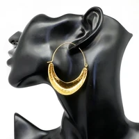 

African Gold Plated Model Jewelry Small hoop earrings design for girls