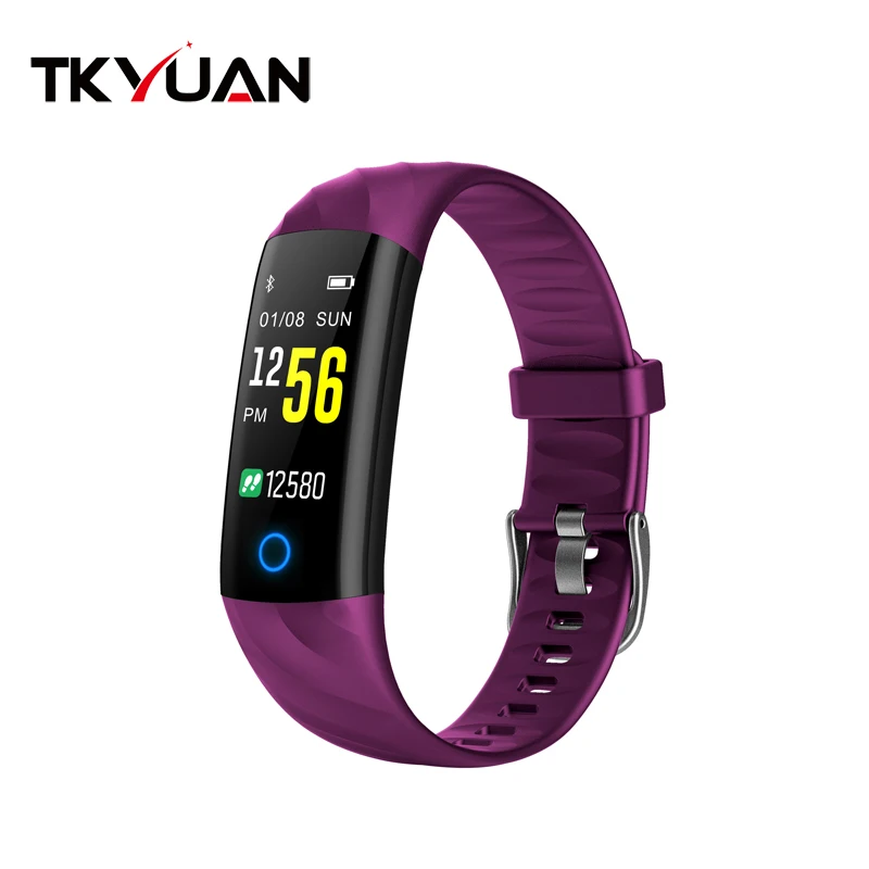 

S5 Smart Bracelet IP68 Waterproof Pedometer Heart Rate Monitor Blood Oxygen Fitness Tracker Smart Wristband Multi Sport Band