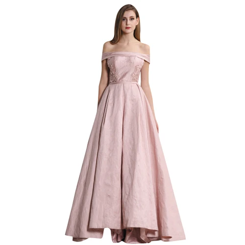 mauve color evening gowns