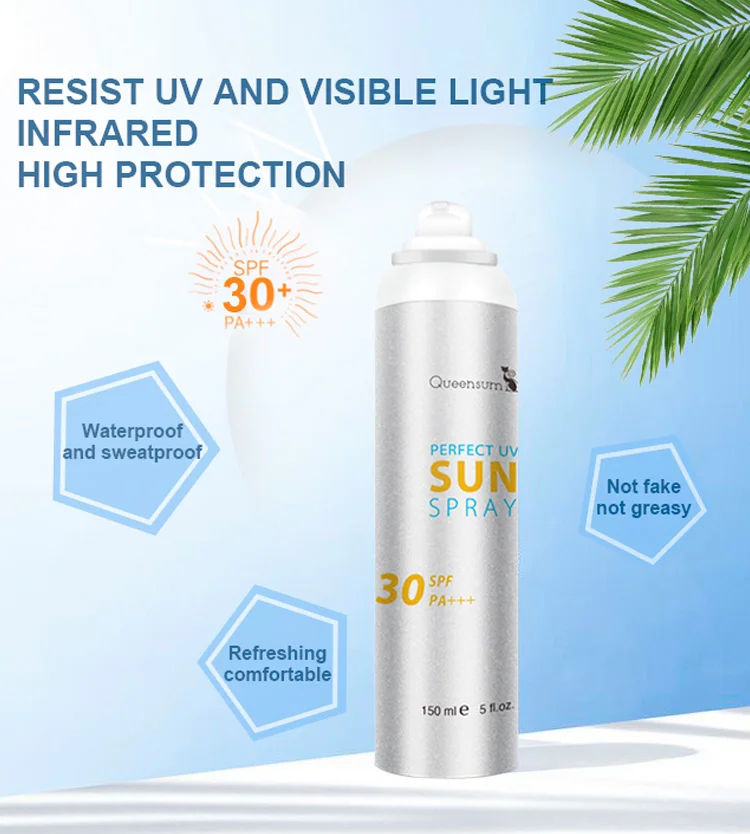 Private Label Sunscreen Whitening Strongly Sunblock Travel Protection