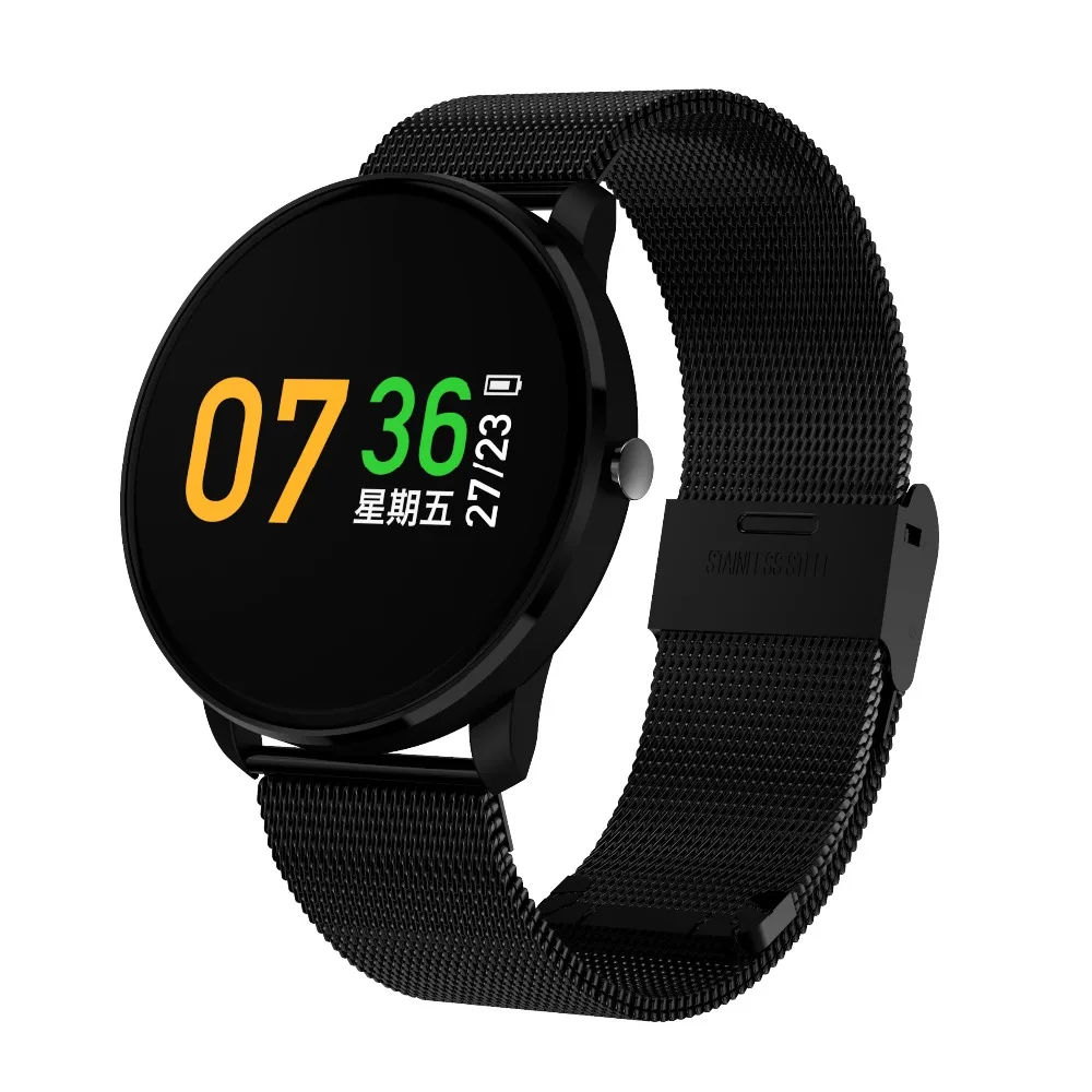 

CF007 smart wristband Ladies stainless steel bluetooth smart bracelet with blood pressure and blood oxygen