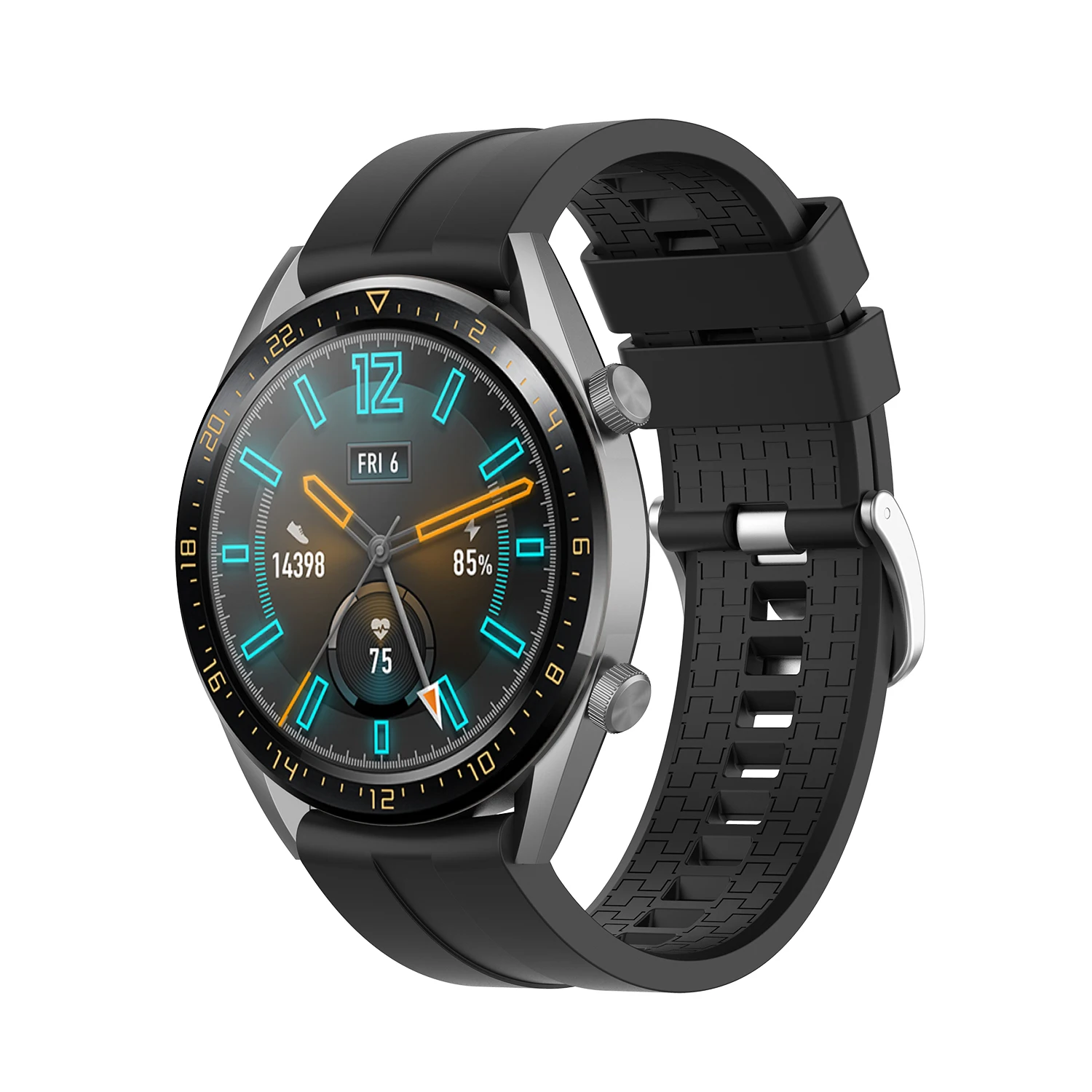 

Sport Silicone Smart Watch Band For Huawei Watch GT 46mm Strap, 10 colors or customized