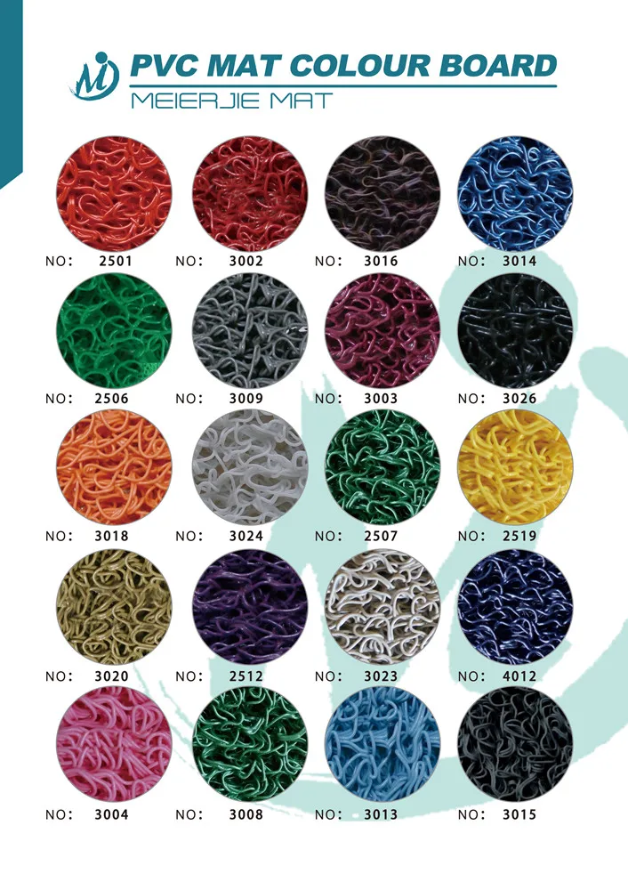 High Quality Color Mesh Pvc Mat Roll Antislip Pvc S Mat In Rolls Buy