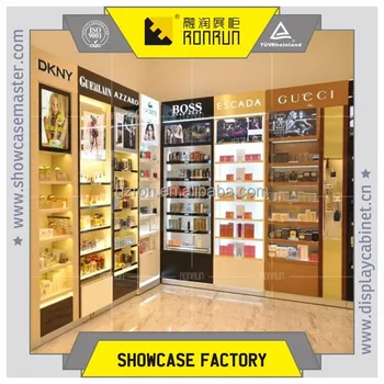 Perfume Y Cosméticos Pantalla Del Gabinete De Pared Con Luz Led Marca