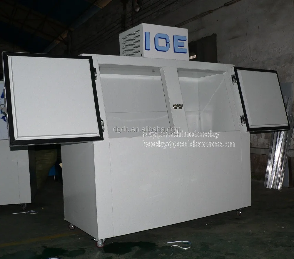 Slant Dc600 Outdoor To Freezer Bagged Ice Beverage Merchandiser Ice