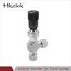 brass 3/8 in compression high flow angle-pattern metering valve