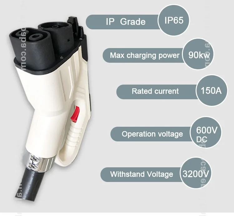 Duosida Dc 80a 150a 200a Fast Charging Ccs 1 Combo 1 Plug For Ev With Cable Buy Ccs 1 Plugiec 6382