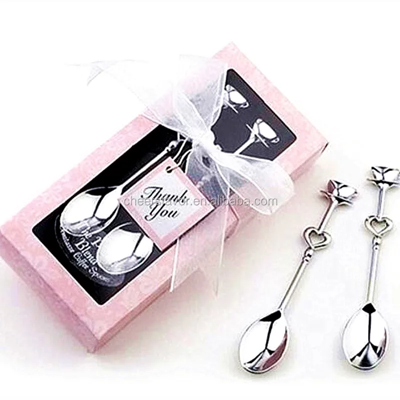 

Party Favors Silver Chrome Demitasse Spoons, Pink silver